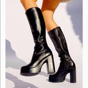 Steve Madden inspired chunky platform boots